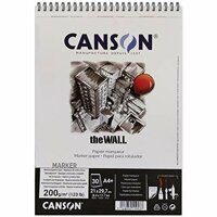Альбом для маркера "The Wall" спираль по короткой стороне, 30 листов, 220г/м, Canson